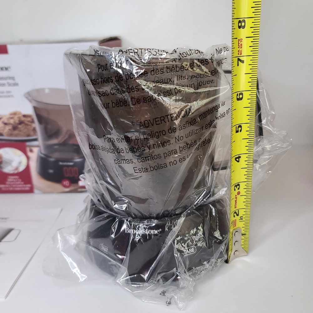 BROOKSTONE Precision Measuring Cup Conversion Scale. Open Box, New - Picture 6 of 6